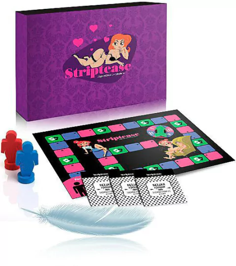 Jogo Erótico de Tabuleiro - Strip-tease