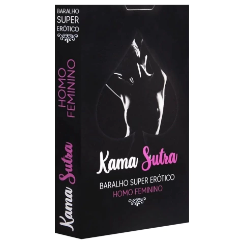 Baralho Erótico com Posições do Kama Sutra para Casal Homossexual Feminino - Copag Super Erótico - comprar online