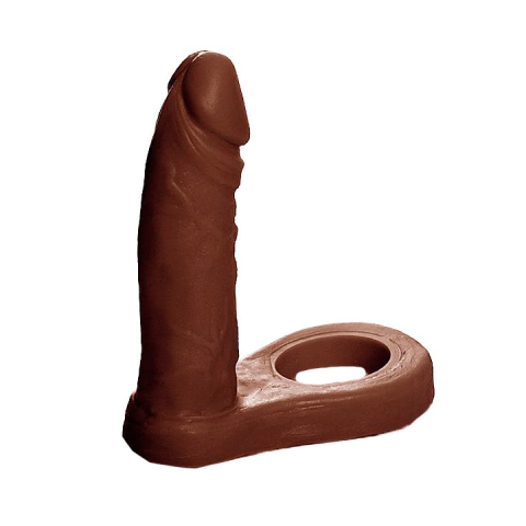 Anel Companheiro Realístico em PVC Atóxico 10,5 x 2,4 cm - Adão & Eva - AFSEX Sex Shop - Loja de Sex Shop Virtual