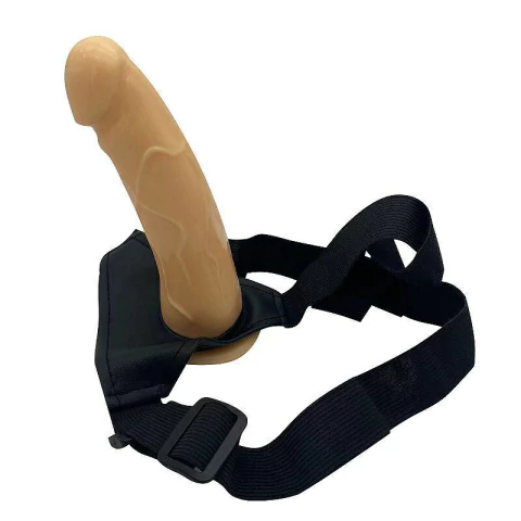 Cinta com Capa Peniana Extensora em Formato de Pênis Realístico 16,5 x 4 cm - comprar online