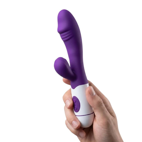 Vibrador Rabbit Ponto G e Clitóris Recarregável 30 Modos de Vibração - Sexy Import - loja online