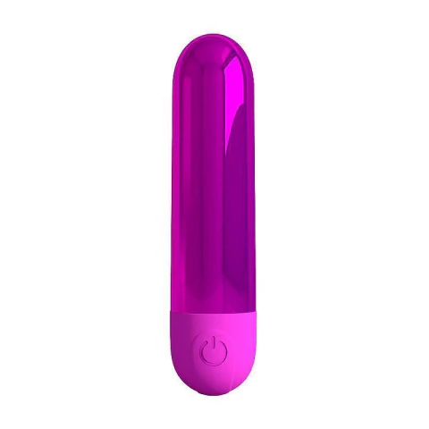 Vibrador Bullet Clitoriano Recarregável 10 Vibrações - Pretty Love Kiwi