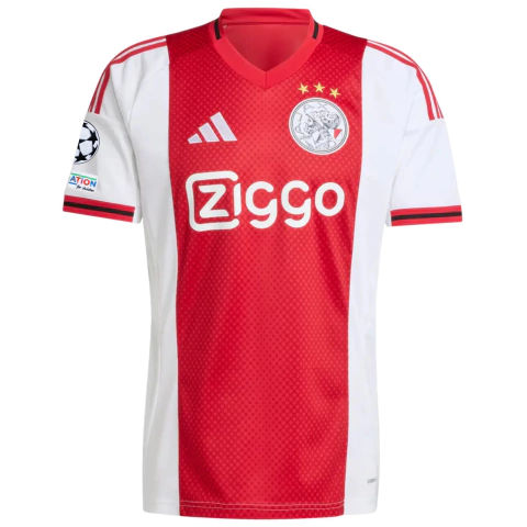 camisa ajax 25/26, camisa ajax torcedor, camisa ajax titular 2025, camisa branca com faixa vermelha ajax, camisa retrô ajax 2025, camisa ajax com cruzes santo andré, camisa ajax adidas oficial, camisa ajax masculina 25/26, camisa ajax amsterdã 750 anos, u