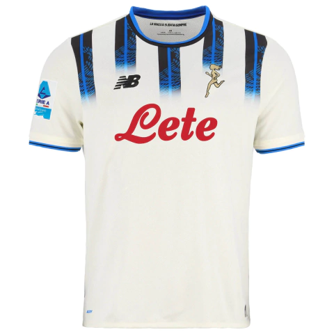 camisa atalanta 25/26 patch serie a reserva, camisa oficial atalanta branca com patch serie a, camisa torcedor atalanta 2025 com patch campeonato italiano, camisa branca atalanta listras azul e preta patch, camisa atalanta deusa dourada 25/26 patch, camis