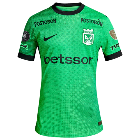 Camisa Atlético Nacional III 25/26 - Com Patch Libertadores 2025 - Torcedor - Masculino - Verde - comprar online