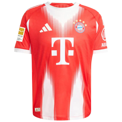 Camisa Bayern Munchen I 25/26 - Com Patch Bundesliga - Torcedor - Masculino - Vermelha - comprar online