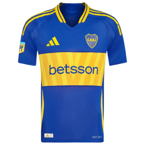 Camisa Boca Juniors I 24/25 - Com Patch Campeonato Argentino - Torcedor - Masculino - Azul