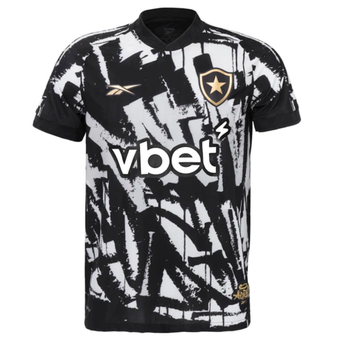 Camisa Botafogo Fouth 25/26 - Torcedor - Masculino - Preta