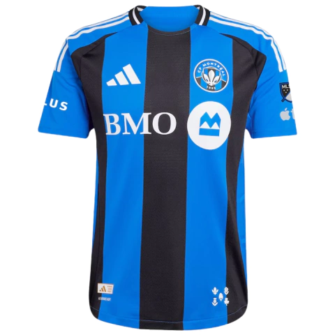 Camisa CF Montréal FC I 25/26 - Torcedor - Masculino - Azul e Preta