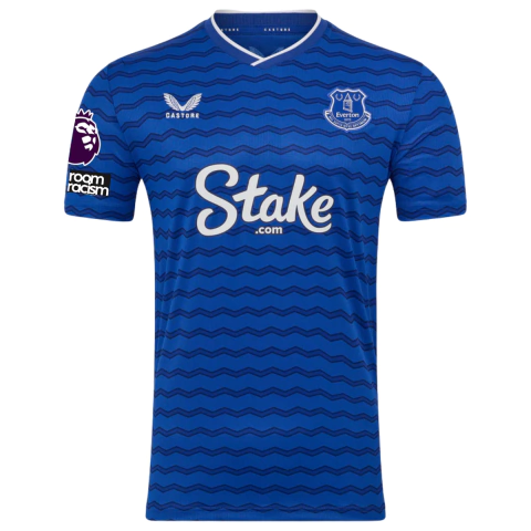Camisa Everton I 25/26 - Com Patch Premier League - Torcedor - Masculino - Azul - comprar online