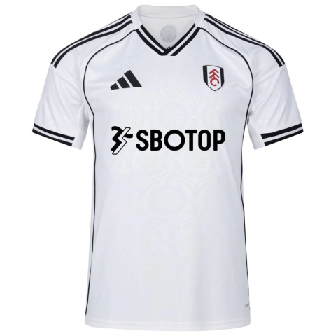 camisa fulham 25/26 branca, camisa fulham titular 2025, fulham home kit 25/26 adidas, camisa fulham oficial torcedor, uniforme fulham premier league 25/26, camisa fulham craven cottage, fulham 25/26 home kit, camisa fulham lançamento 2025, camisa branca f