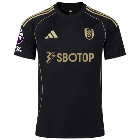 Camisa Fulham III 25/26 - Com Patch Premier League - Torcedor - Masculino - Preta - comprar online