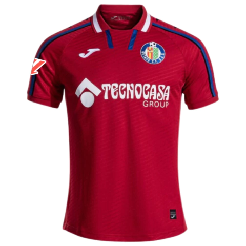 Camisa Getafe II 24/25 - Com Patch La Liga - Torcedor - Masculino - Vermelha