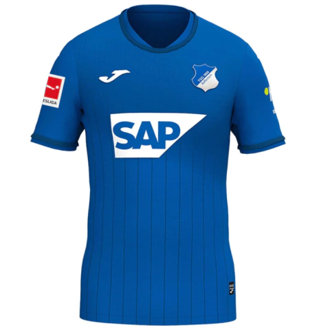 Camisa Hoffenheim I 24/25 - Com Patch Bundesliga - Torcedor - Masculino - Azul