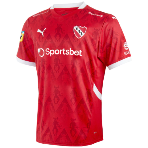 Camisa Independiente I 25/26 - Com Patch Campeonato Argentino