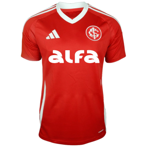 Camisa Internacional I 25/26 - Com Patrocínio - Torcedor - Masculino - Vermelha