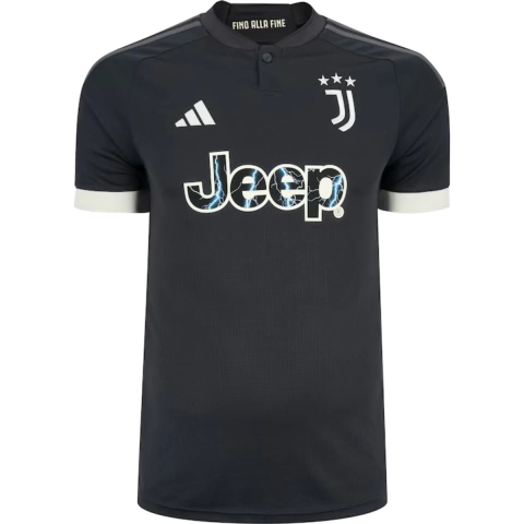 Camisa Juventus Third 23/24 - Torcedor - Masculino - Preta