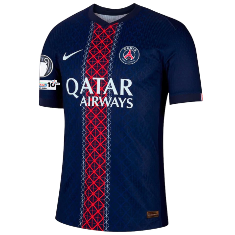 Camisa PSG I 25/26 - Com Patch Campeão Champions League - Torcedor - Masculino - Azul - comprar online