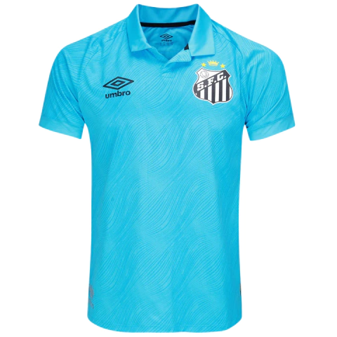 camisa santos 25/26 azul celeste, camisa terceira santos príncipe neymar, camisa santos azul 2025 torcedor, camisa santos com gola polo 2025, camisa azul santos neymar homenagem, camisa santos eu vou mas eu volto, camisa santos celeste retrô, camisa santo