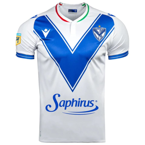 Camisa Vélez Sarsfield I 25/26 - Com Patch Campeonato Argentino - Torcedor - Masculino - Branca - comprar online