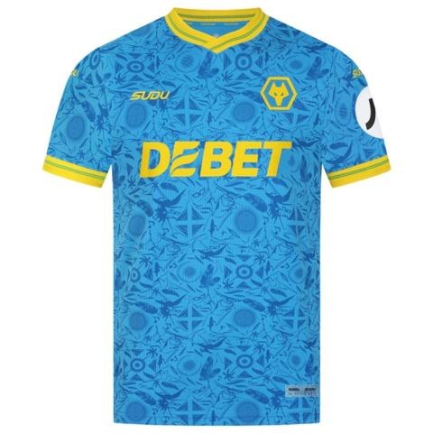 Camisa Wolverhampton III 25/26 - Torcedor - Masculino - Azul Claro - comprar online