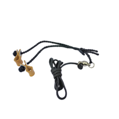 Kit Atrelamento com Bracelete em couro de Canguru