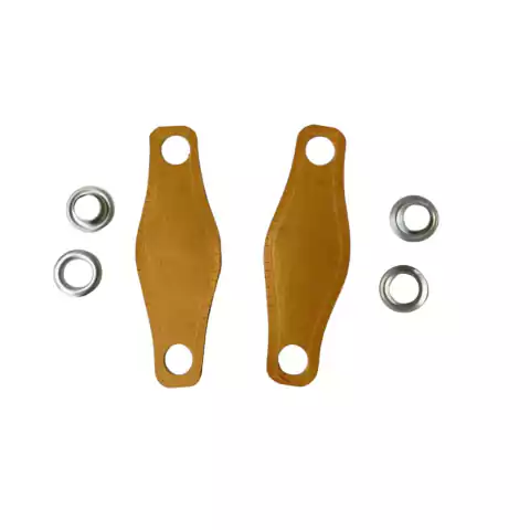 Bracelete Fixo em Couro de Canguru