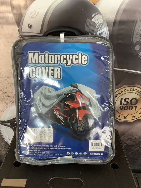 CUBRE MOTO INTERIOR ALGODÓN