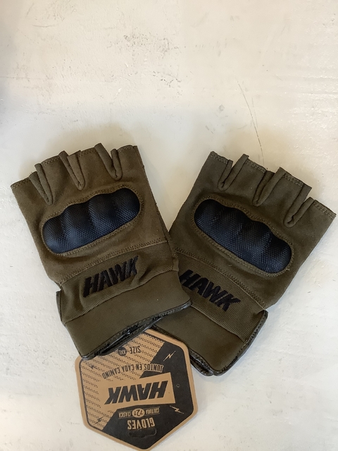 Guantes HAWK ARMY SHORT FINGER GREEN
