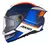 AXXIS HAWK EVO DAYTONA (Azul/Blanco/Naranja fluor) - comprar online