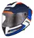 AXXIS HAWK EVO DAYTONA (Azul/Blanco/Naranja fluor)