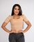 BLUSA MANGA PRINCESA - NUDE - comprar online