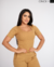 BLUSA MANGA PRINCESA - OCRE - comprar online