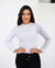 BLUSA MANGA LONGA - BRANCO - ONOLETA | ATACADO DE CANELADO