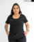 BLUSA MANGA PLUS ZISE - PRETO - ONOLETA | ATACADO DE CANELADO