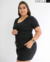 BLUSA MANGA PLUS ZISE - PRETO - comprar online