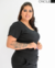 BLUSA MANGA PLUS ZISE - PRETO