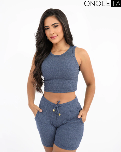 CROPPED BÁSICO - AZUL JEANS