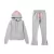 Conjunto Syna World Cinza/Rosa