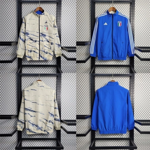 Italia 2023/24 Chaqueta de entrenamiento Reversible