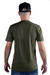 Camiseta Básica Masculina Macboot Verde Oliva na internet