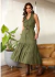 Vestido viscose botões verde - 20491 - comprar online