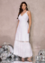 Vestido Laise busto transpasse branco - 20488 - comprar online