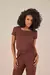 Scrub Emanuelle - Marrom - loja online