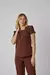 Scrub Emanuelle - Marrom - comprar online