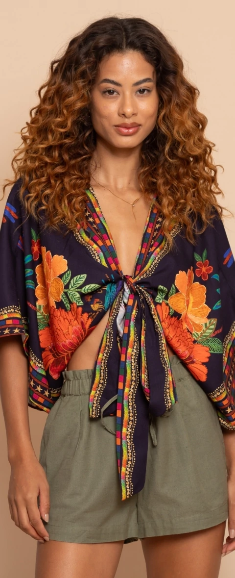 Cropped Morcego - Borogodó - 282 - loja online