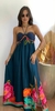 Vestido Trico - Turquesa - 620 na internet