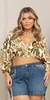Cropped Renda - Natal Magico - Plus Size - 766 na internet