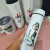 Garrafa Inox térmica parede dupla com infusor 400 ml personalizada