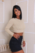 CROPPED MANGA LONGA GOLA CARECA
